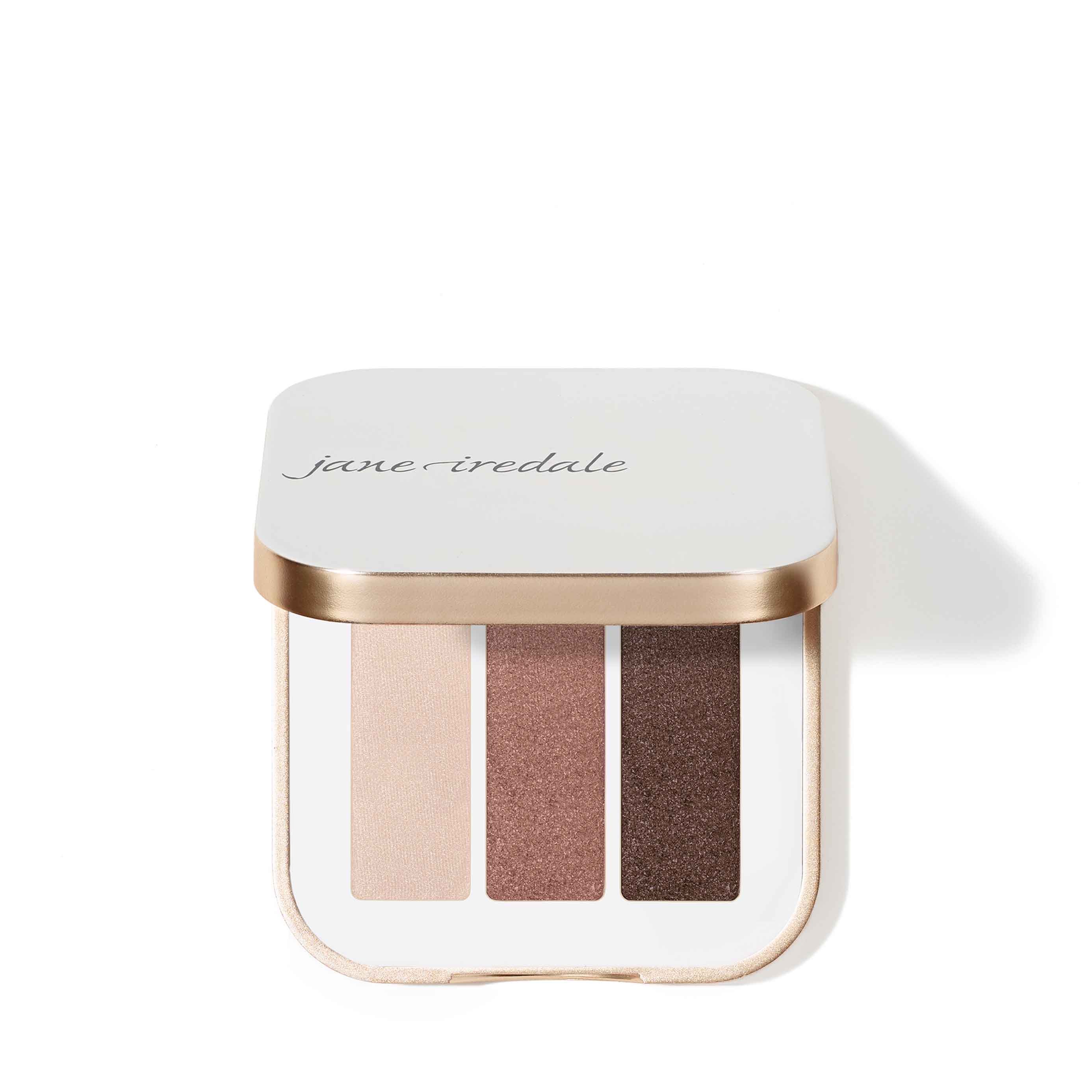 Jane Iredale PurePressed Eye Shadow Triple in Pink Quartz