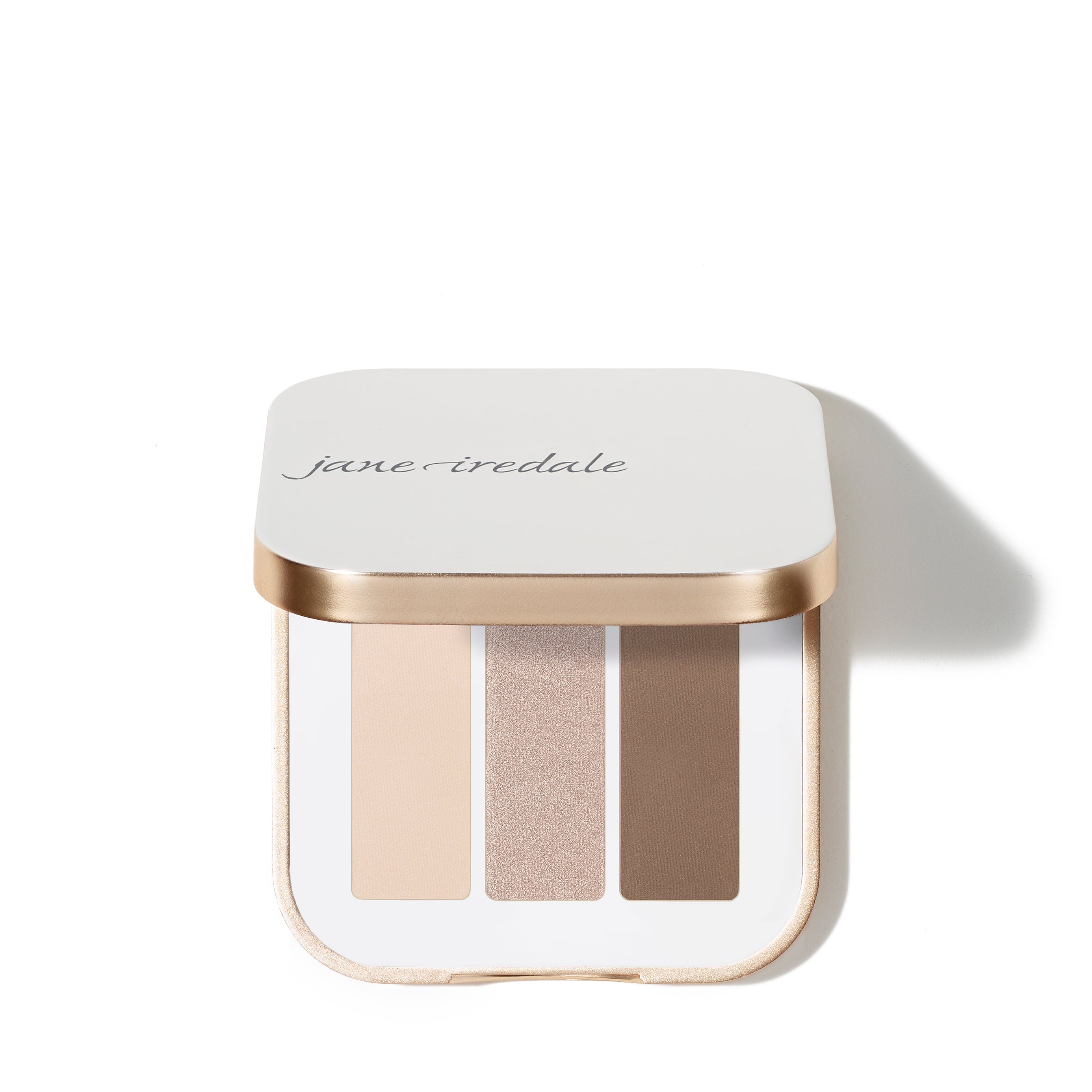 Jane Iredale PurePressed Eye Shadow Triple in Driftwood