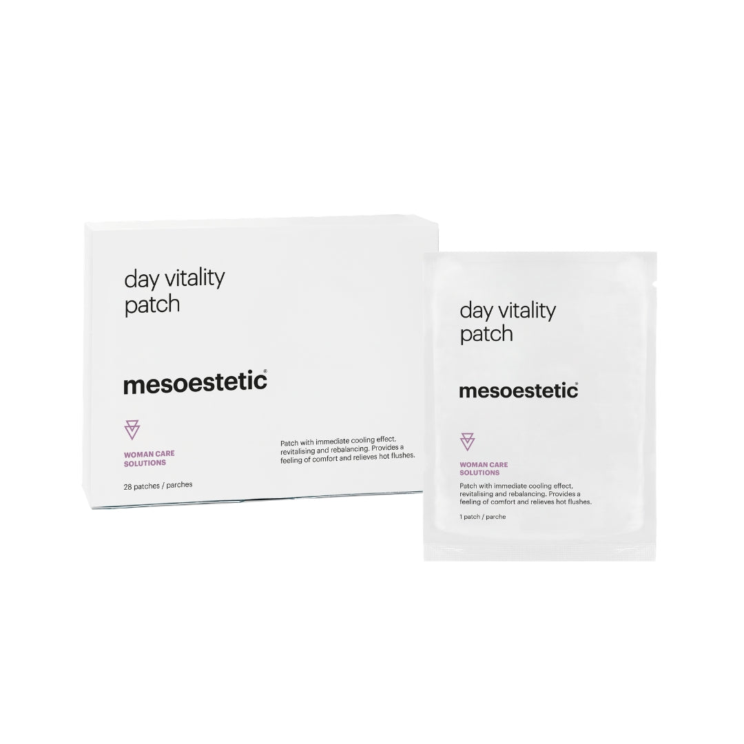 mesoestetic day vitality patch, pleisters met plantenextracten voor de menopauze, 28 stuks