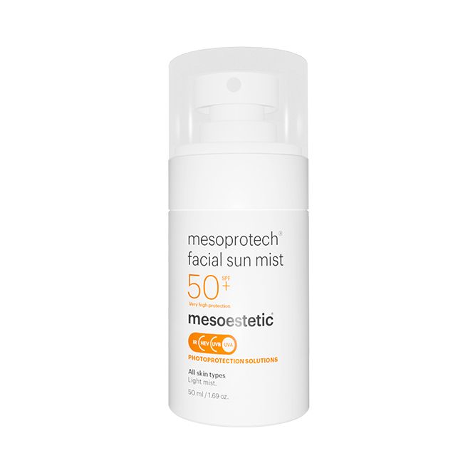 facial sun mist SPF 50+