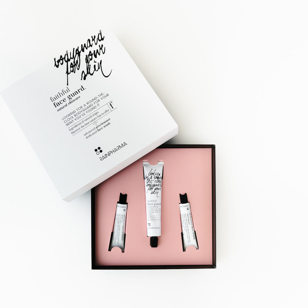 Faithful Face Guard promobox